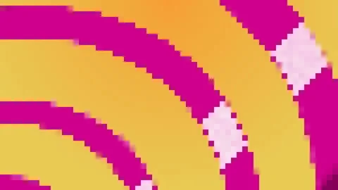 Retro 8-Bit Video Game background. Seamless looped Stock Footage 121692687