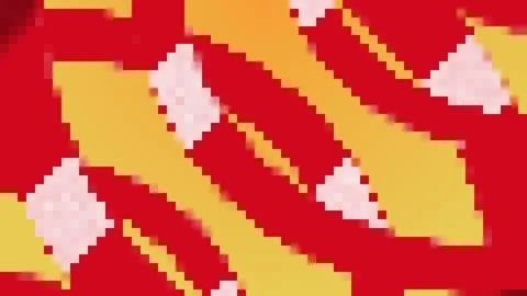 Retro 8-Bit Video Game background. Seamless looped Video stock 121692732