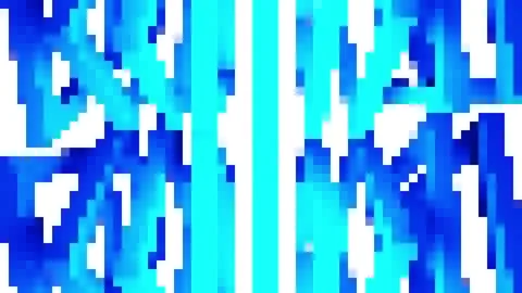 Retro 8-Bit Video Game background. Seamless looped Stock Footage 121947582