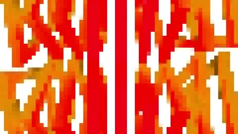 Retro 8-Bit Video Game background. Seamless looped Stock Footage 121947696