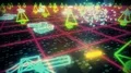 Retro 80s game tanks VHS tape video war battle vector arcade tron wireframe 4k 4k or 4k+ Resolution