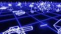 Retro 80s game tanks VHS tape video war battle vector arcade tron wireframe 4k 4k or 4k+ Resolution