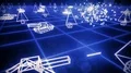 Retro 80s game tanks VHS tape video war battle vector arcade tron wireframe 4k 4k or 4k+ Resolution