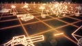 Retro 80s game tanks VHS tape video war battle vector arcade tron wireframe 4k 4k or 4k+ Resolution