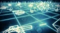 Retro 80s game tanks VHS tape video war battle vector arcade tron wireframe 4k 4k or 4k+ Resolution