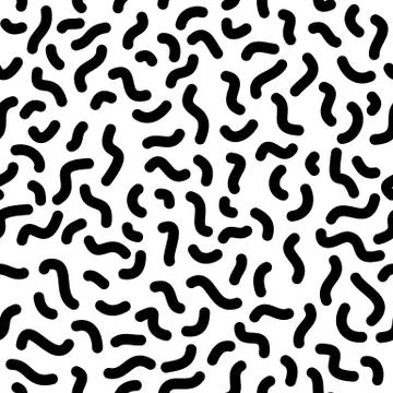 Retro 80s pattern seamless tile Stock Illustration