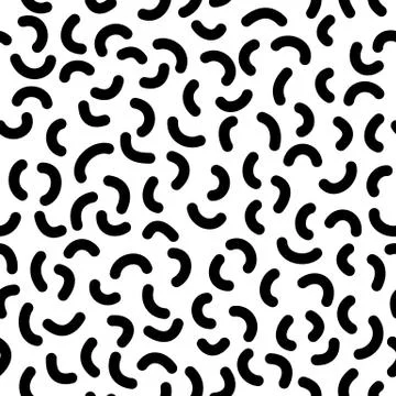 Retro 80s pattern seamless tile Stock Illustration