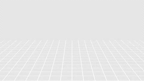 Retro 80s Synthwave Grid Loop with Black Background Vídeo Stock 346617588