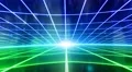 Retro 80s VHS tape video game intro landscape vector arcade wireframe terrain 4k 4k or 4k+ Resolution