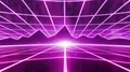 Retro 80s VHS tape video game intro landscape vector arcade wireframe mountains 4k or 4k+ Resolution