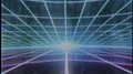 Retro 80s VHS tape video game intro landscape vector arcade wireframe 4k 4k or 4k+ Resolution