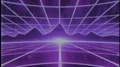 Retro 80s VHS tape video game intro landscape vector arcade wireframe mountains 4k or 4k+ Resolution