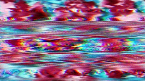Retro 80s Video defect lines, damage VHS glitch effect Stockbeeldmateriaal 126966219