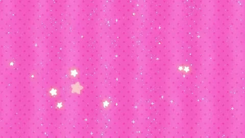 Retro 8bit sparkling stars falling loop pink background Stock Footage 331761139