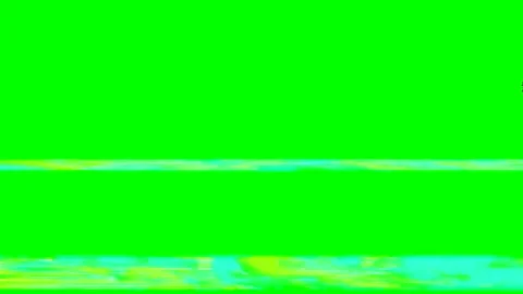 Retro 90s VHS Tape Effect Green Screen Overlay with Tape Tracking Lines Stock Footage 312052655