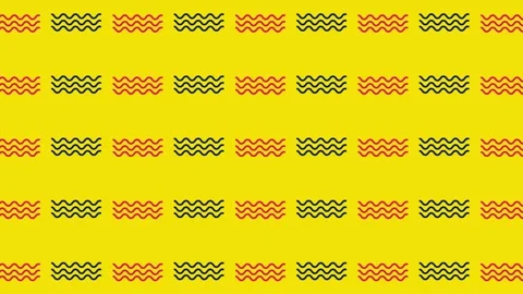 Retro abstract 80s 90s design pattern background. Memphis style with geometrical Stock Footage 169242930