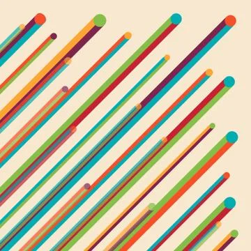 Retro abstract background Illustrazione stock