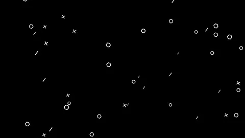 Retro abstract design pattern background Stock-Footage 267277309