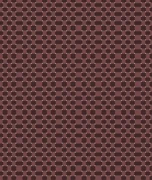 Retro Abstract Grid Texture with Circles and Ovals Stockillustratie