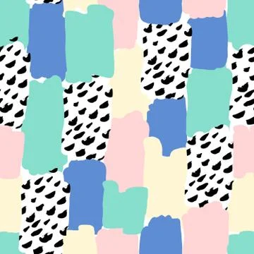 Retro Abstract Pattern Illustrazione stock