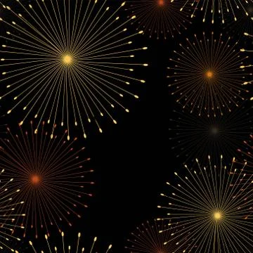 Retro abstract seamless pattern with dandelion seamless on white background.  Stock Illustration