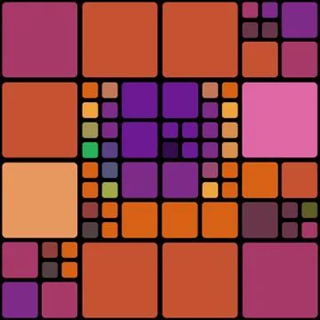 Retro abstract seamless pattern Illustrazione stock