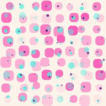 Retro abstract seamless pattern. Stock Illustration