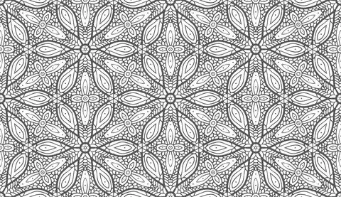 Retro abstract seamless vector pattern on white backdrop. Vector stripe pattern Stock-Illustration