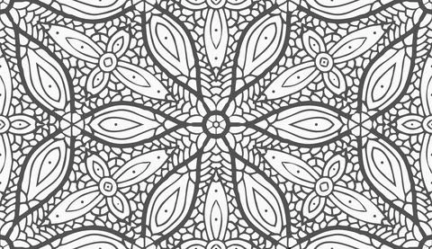 Retro abstract seamless vector pattern on white backdrop. Vector stripe pattern Stock Illustration