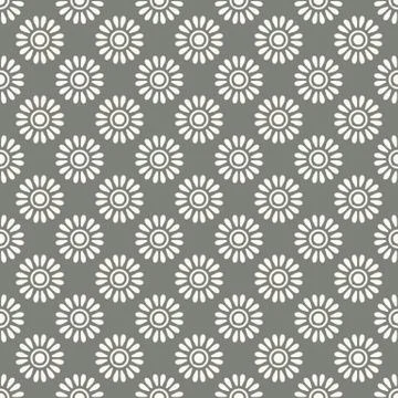 Retro abstract vector seamless patterns Stock Illustration