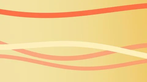 Retro abstract wave pattern in warm beige and coral creates a cheerful, min.. 库存插图