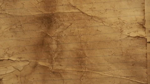 Retro aged aged notebook leaves, no inscriptions. leaves turn Stock Footage 304004021