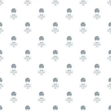 Retro air balloon pattern vector seamless Stock Illustration