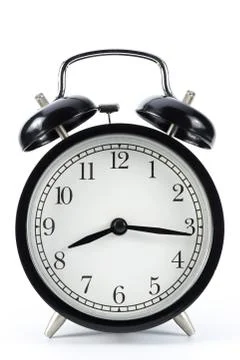 Retro alarm clock Stock Photos