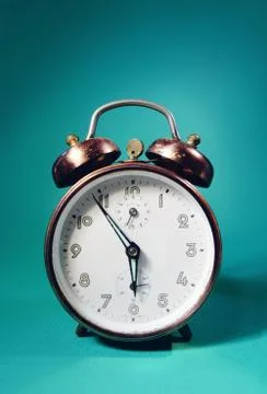 Retro alarm clock Stock Photos