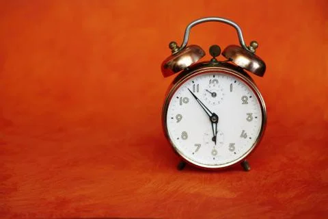 Retro Alarm Clock Stock Photos