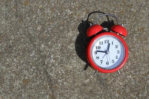 Retro alarm clock Stock Photos