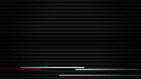 Retro Analog CRT Screen with Static Glitch and No Signal Effect Stock Footage 345209607