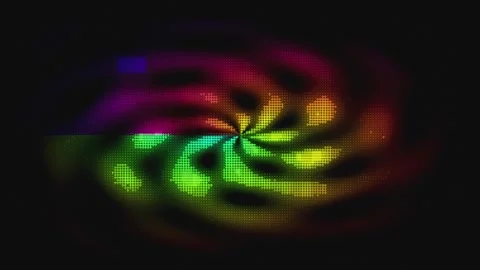 Retro Analog Distortion Widescreen Stock Footage 331083910