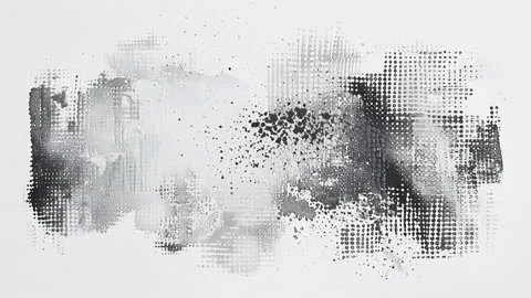 Retro Analog Grunge Texture Overlay Stock Footage 293767969