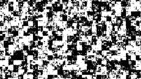 Retro analog television static interference with horizontal black bars and .. 스톡 동영상 341665119