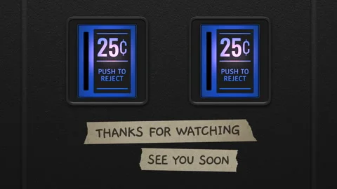 Retro Arcade Machine Streaming And Podcast Banner Loop Stockbeeldmateriaal 259552727