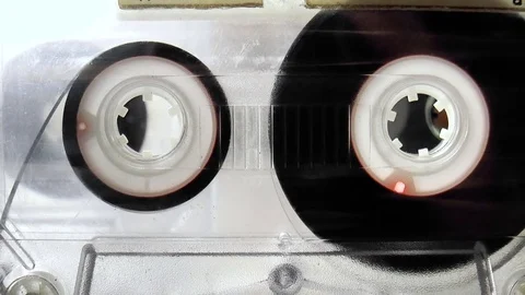 Retro audio cassette Stock Footage 80721092
