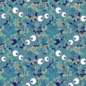 Retro autumn seamless chestnut pattern for wrapping paper and fabrics and l.. Ilustración de archivo