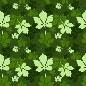 Retro autumn seamless chestnut pattern for wrapping paper and fabrics and l.. Ilustración de archivo