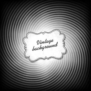 Retro background in black and white gamut. vector, eps10 イラスト素材