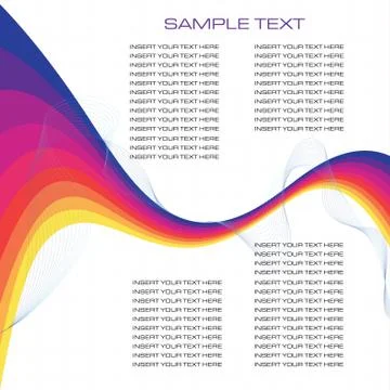 Retro background with copy space vector illustration Illustration