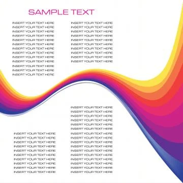 Retro background with copy space vector illustration Stock Illustration