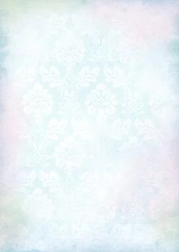 Retro background in light blue in shabby chic style Stock Illustration