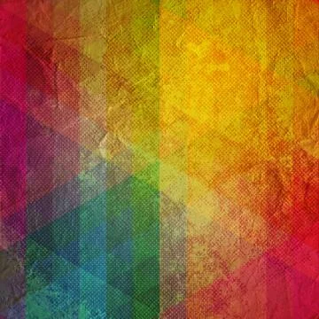 Retro background made from triangles Stock Photos